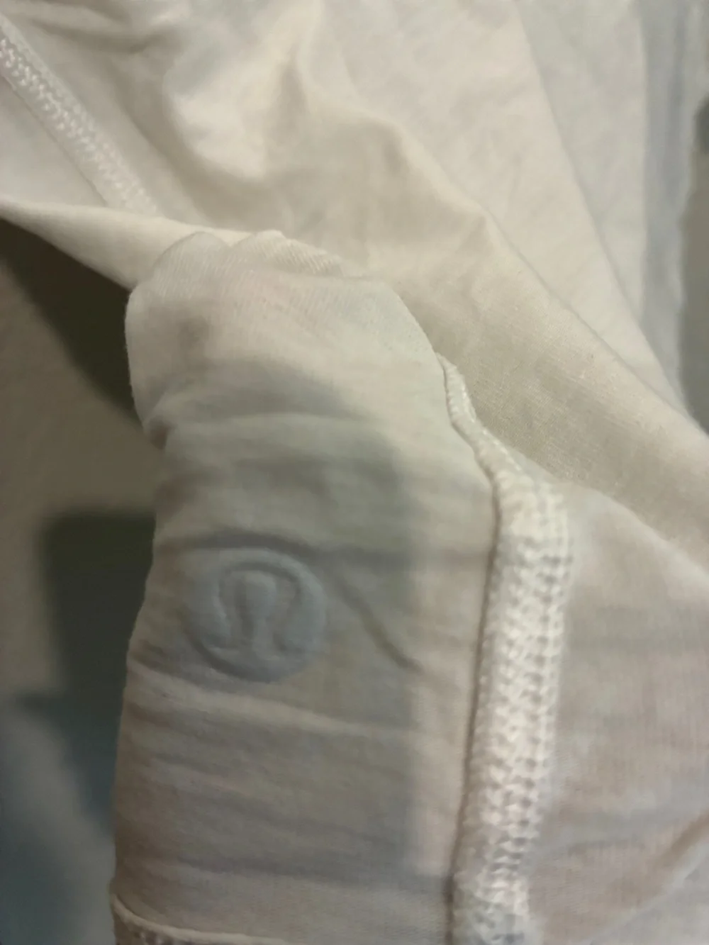 lululemon athletica White Short Sleeve Crew T-Shirt